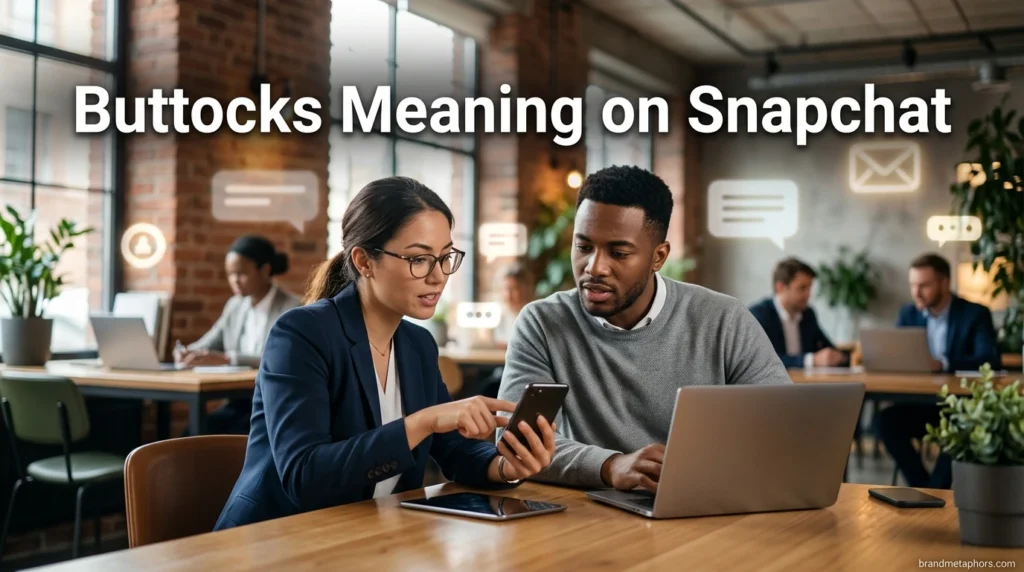 Buttocks Meaning on Snapchat