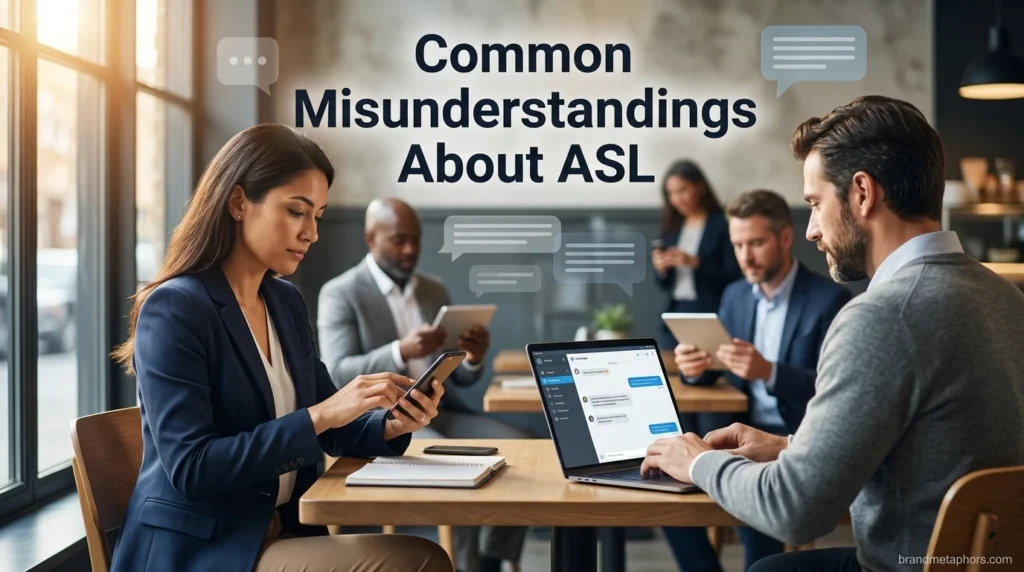 Common Misunderstandings About ASL