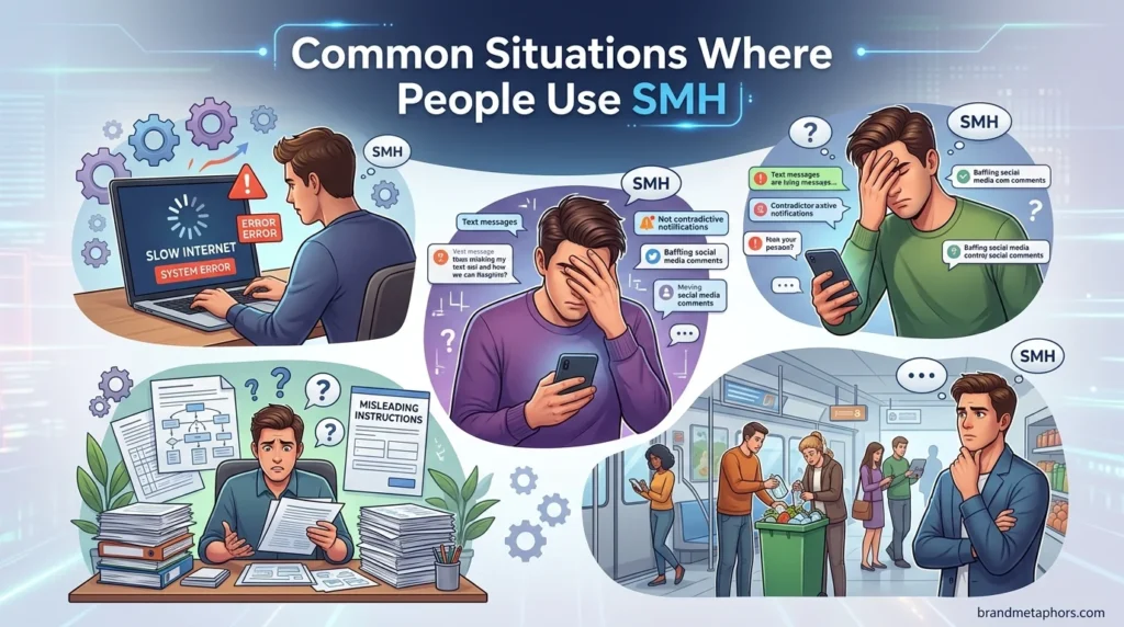 Common Situations Where People Use SMH