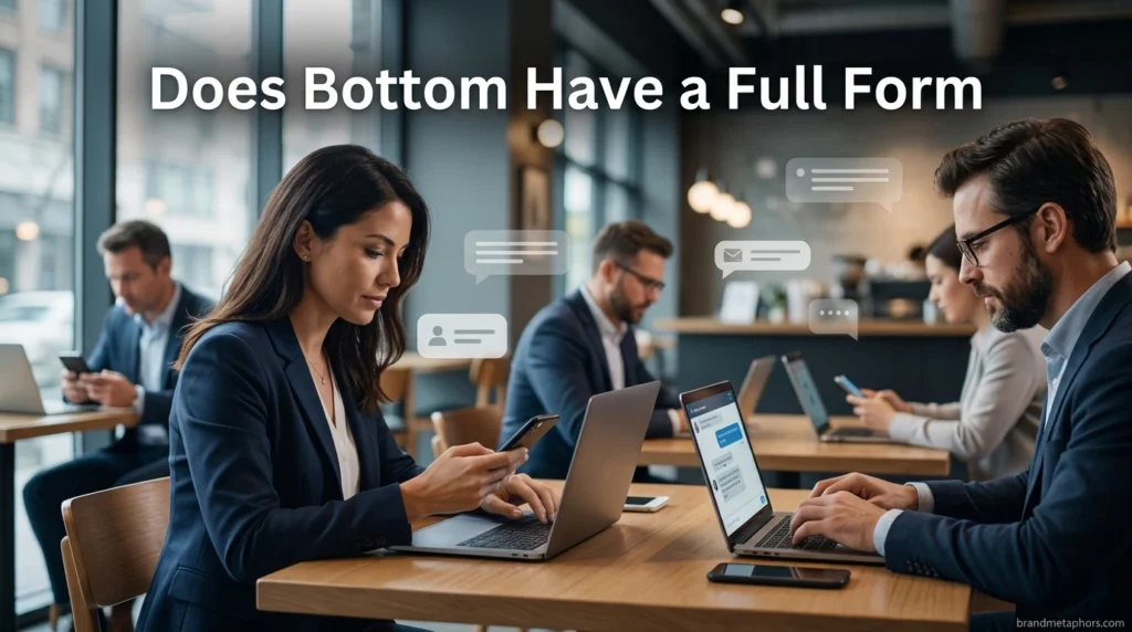Does Bottom Have a Full Form