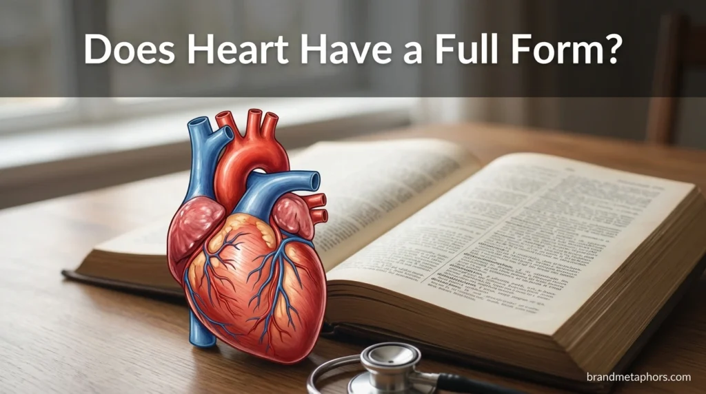 Does Heart Have a Full Form