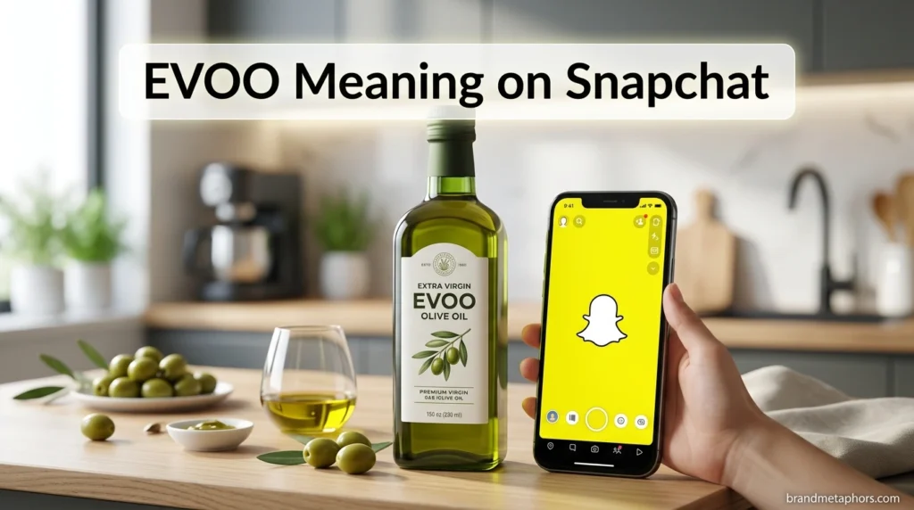EVOO Meaning on Snapchat