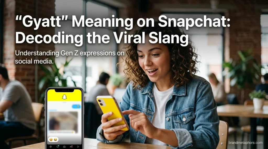 Gyatt Meaning on Snapchat