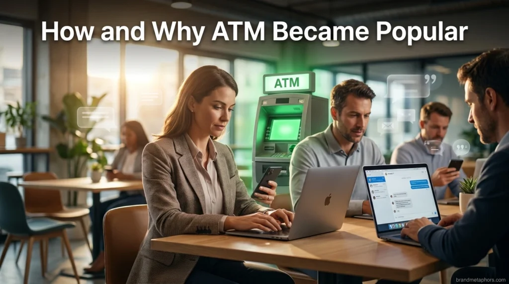 How and Why ATM Became Popular