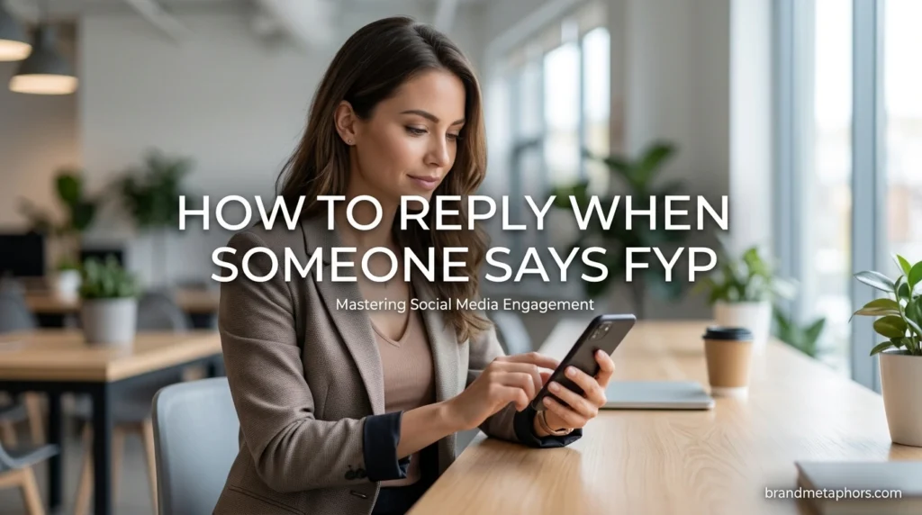 How to Reply When Someone Says FYP