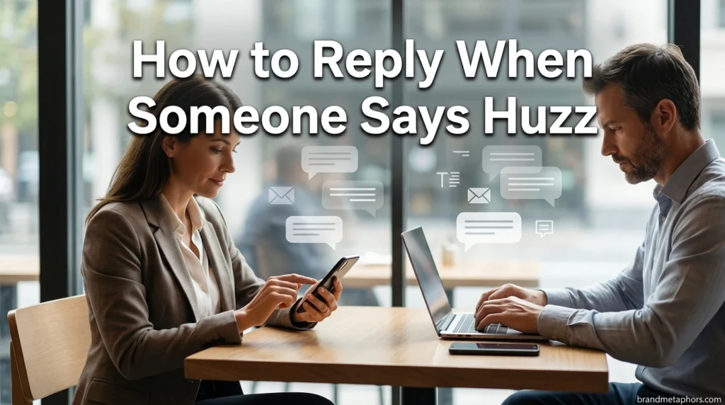 How to Reply When Someone Says Huzz