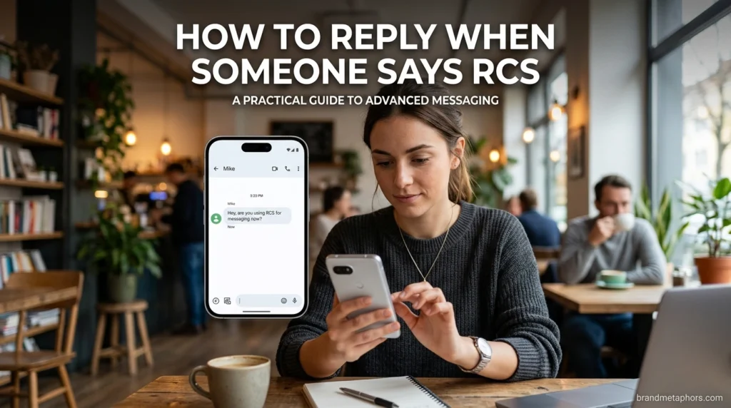 How to Reply When Someone Says RCS