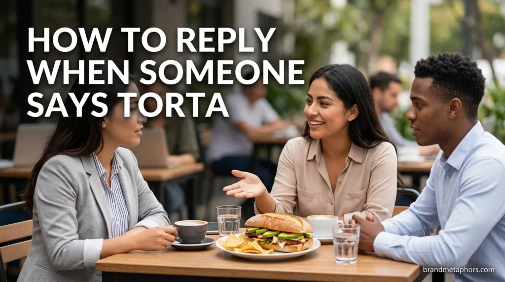 How to Reply When Someone Says Torta