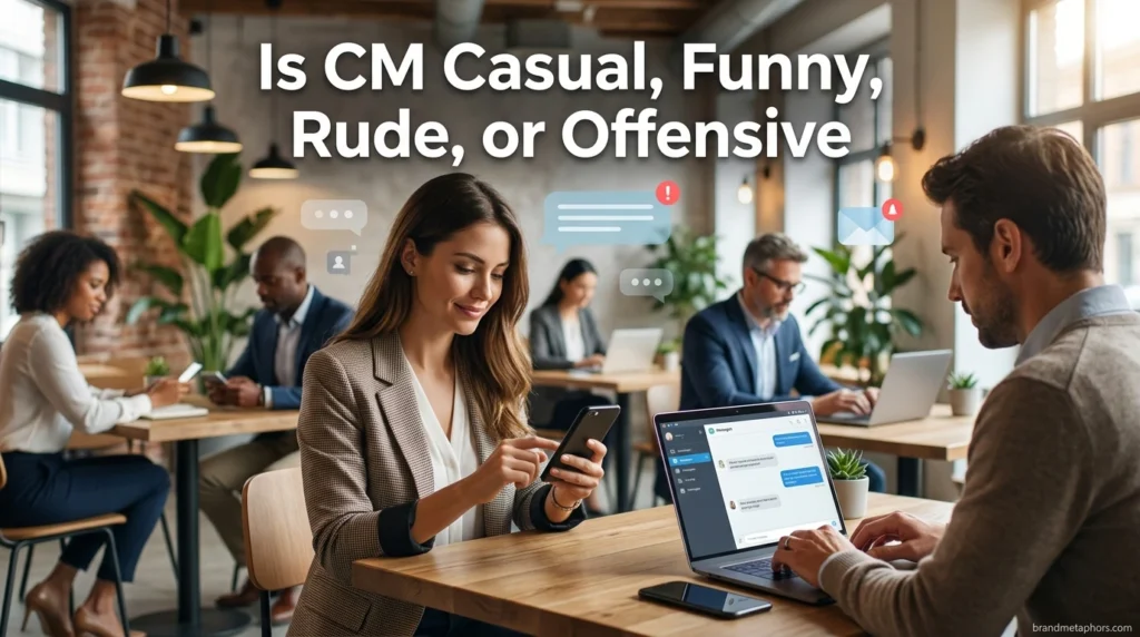 Is CM Casual, Funny, Rude, or Offensive
