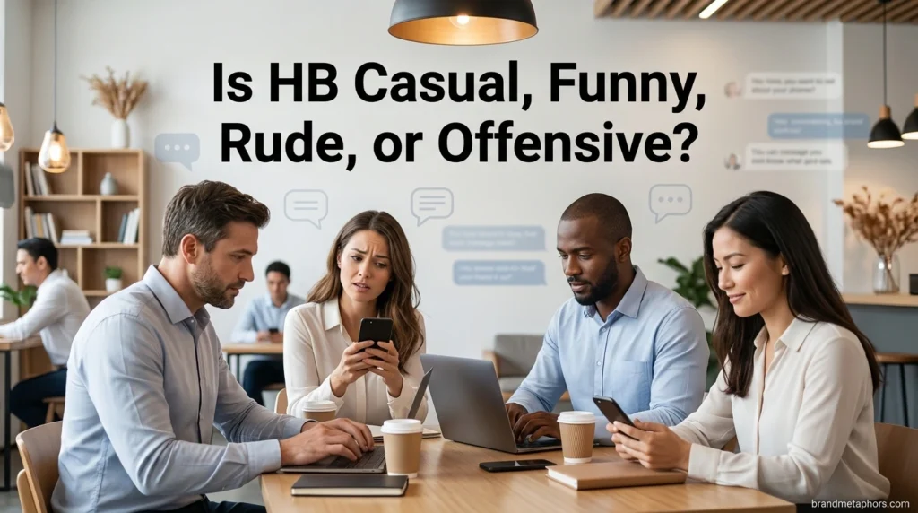 Is HB Casual, Funny, Rude, or Offensive