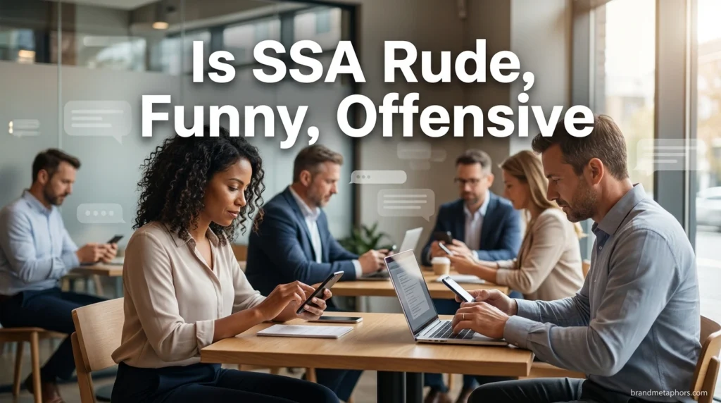 Is SSA Rude, Funny, or Offensive