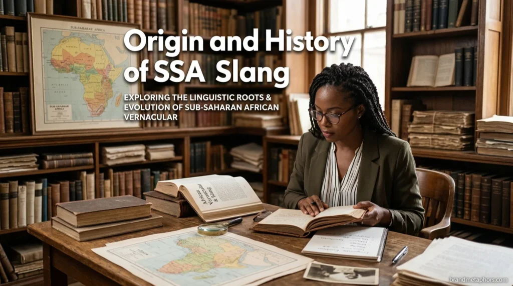 Origin and History of SSA Slang