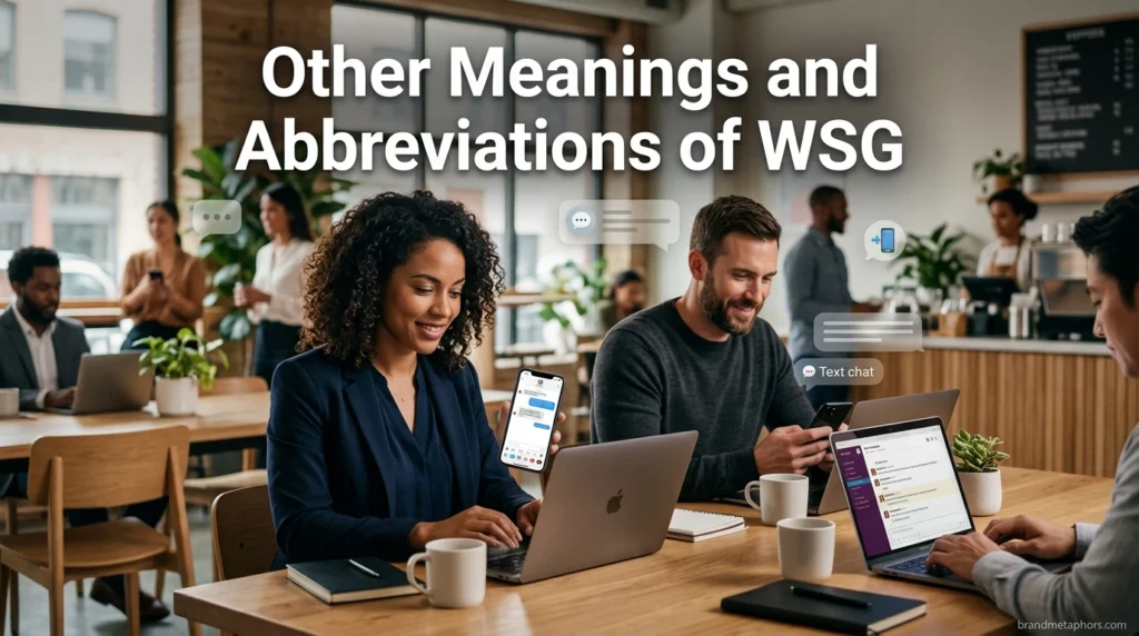 Other Meanings and Abbreviations of WSG