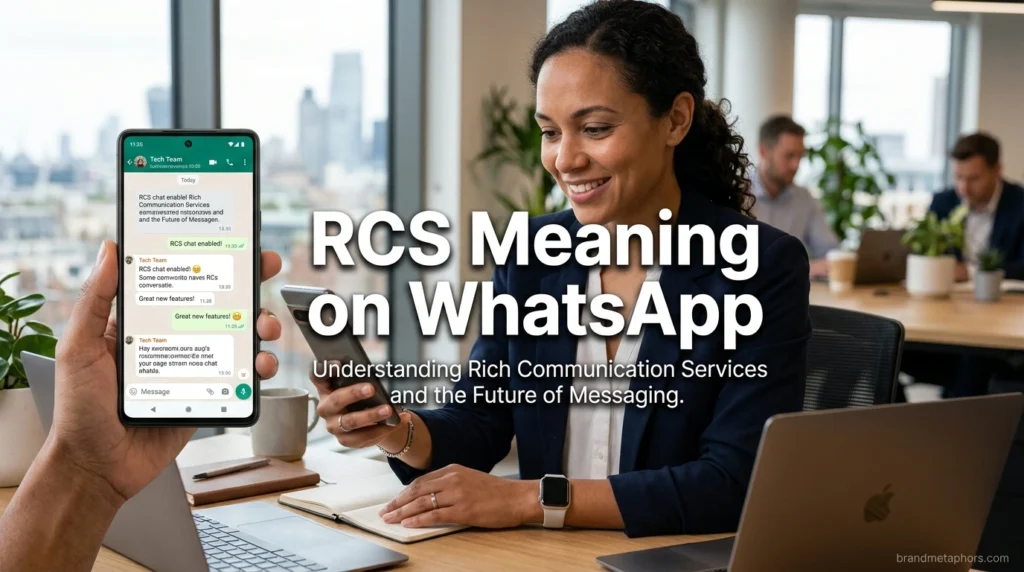 RCS Meaning on WhatsApp