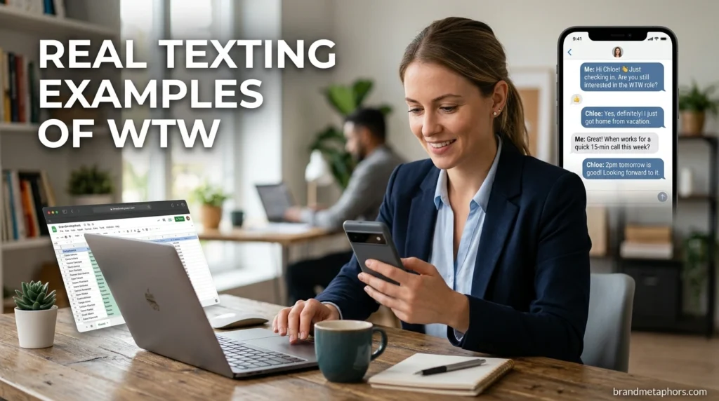 Real Texting Examples of WTW