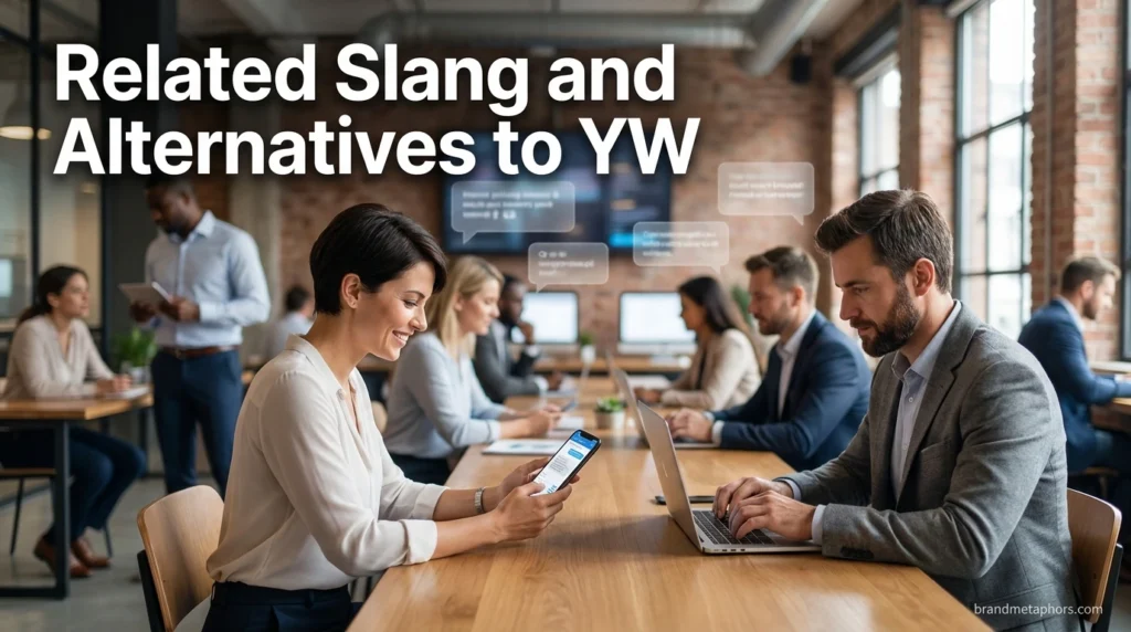 Related Slang and Alternatives to YW