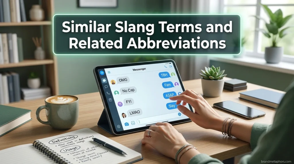 Similar Slang Terms and Related Abbreviations