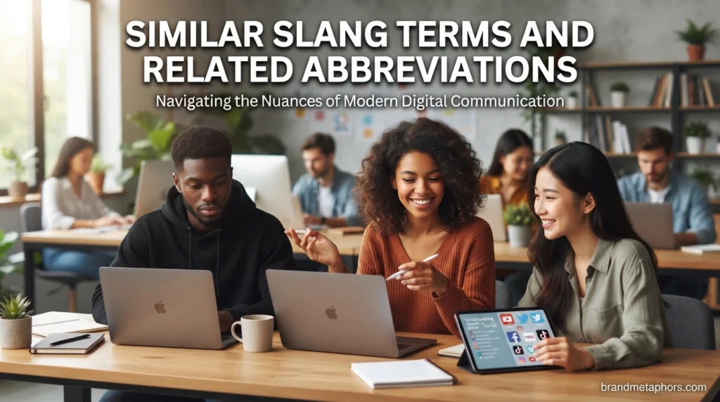 Similar Slang Terms and Related Abbreviations