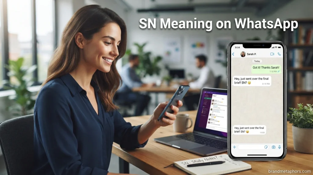 SN Meaning on WhatsApp