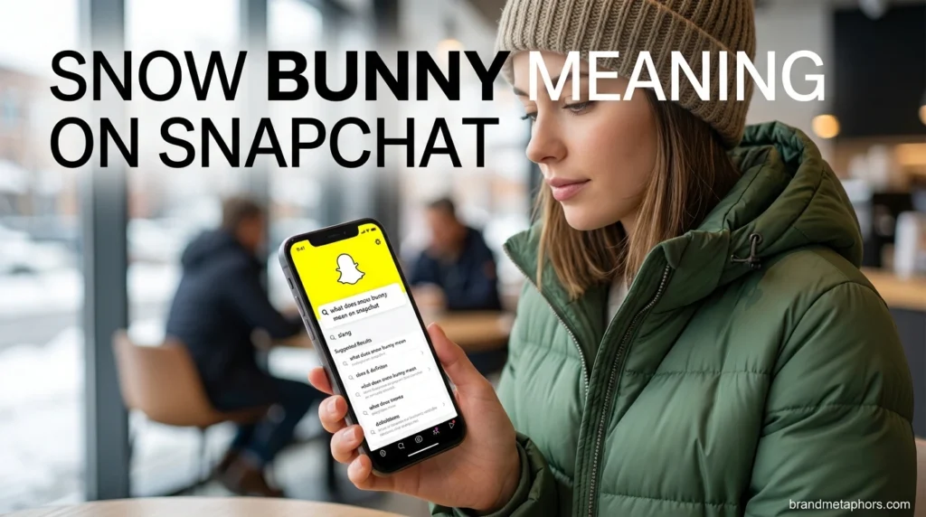Snow Bunny Meaning on Snapchat