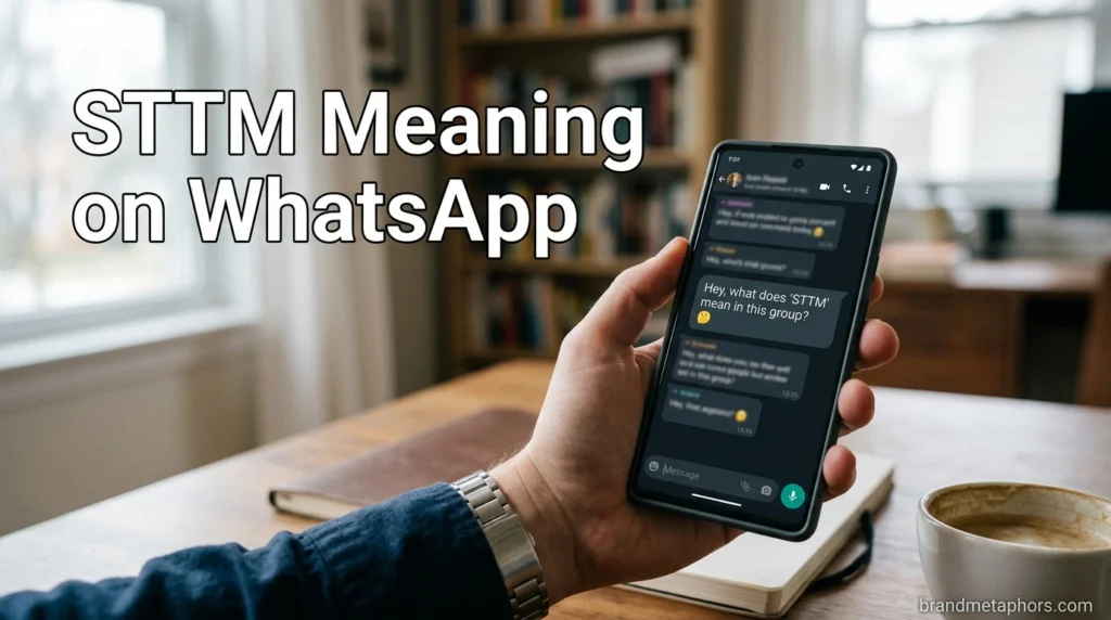 STTM Meaning on WhatsApp