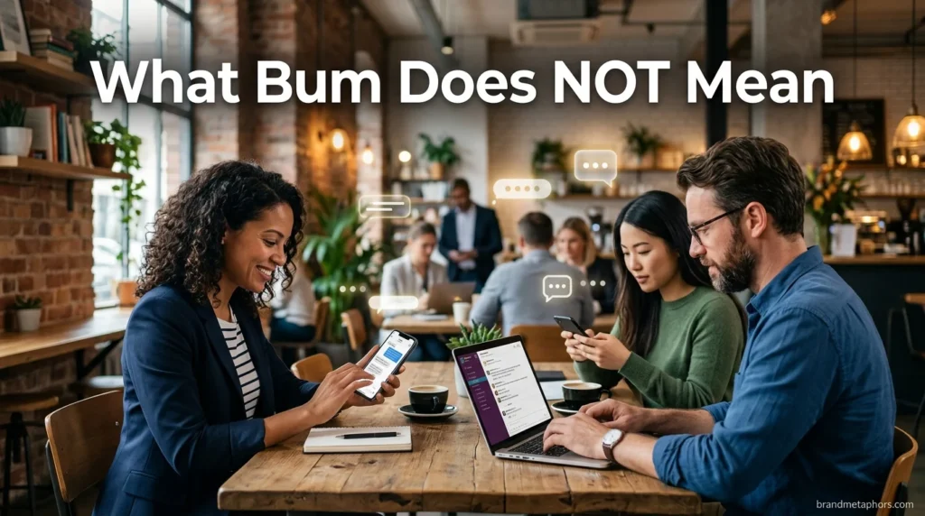 What Bum Does NOT Mean