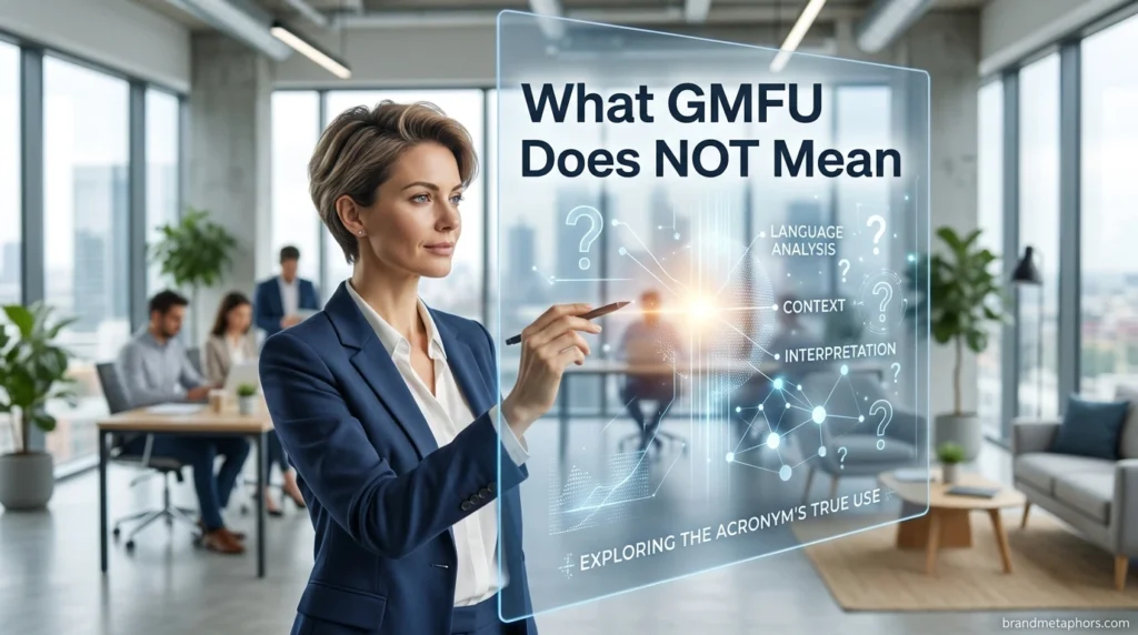 What GMFU Does NOT Mean