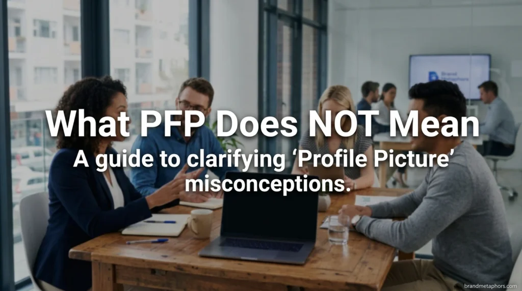 What PFP Does NOT Mean