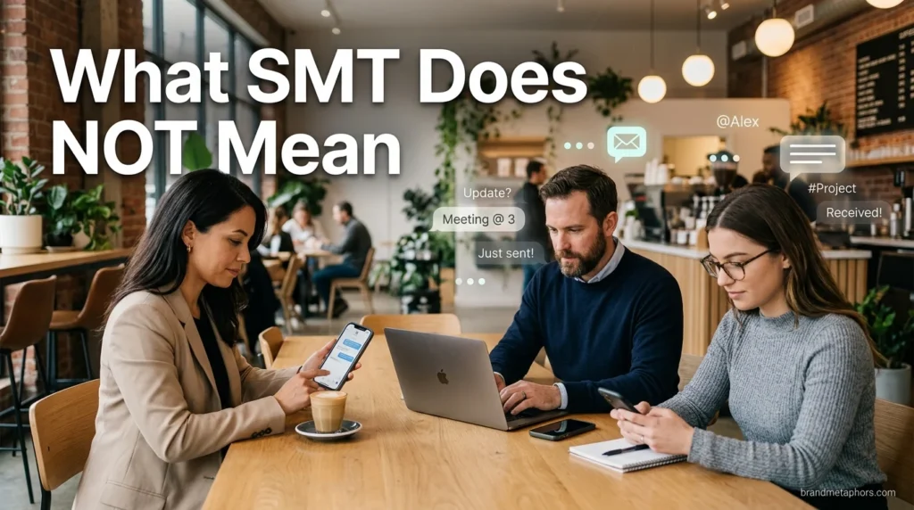What SMT Does NOT Mean