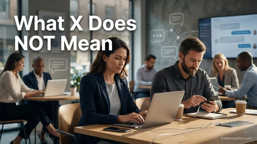 What X Does NOT Mean