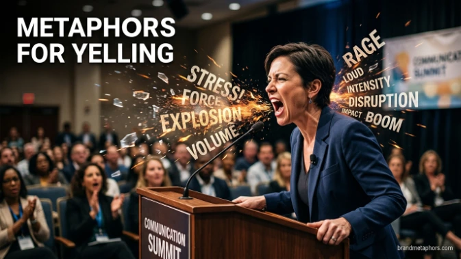 Metaphors for Yelling
