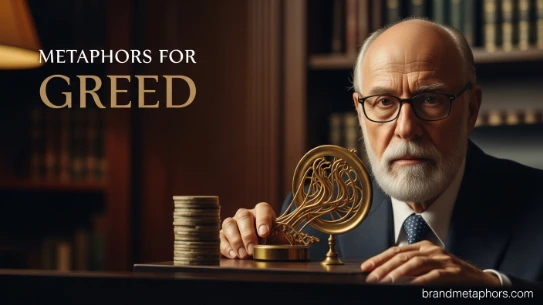 Metaphors for Greed