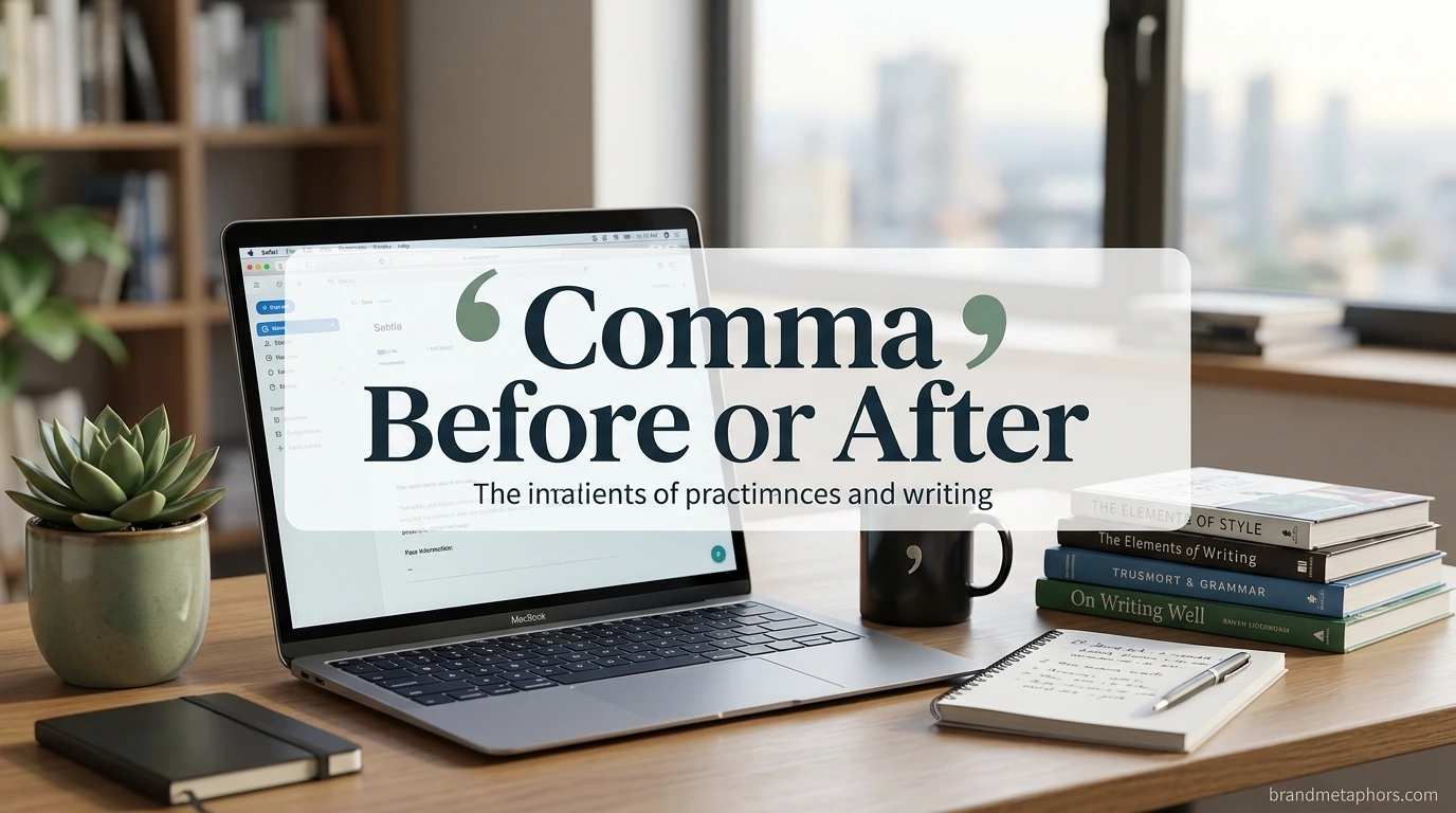 Comma Before or After