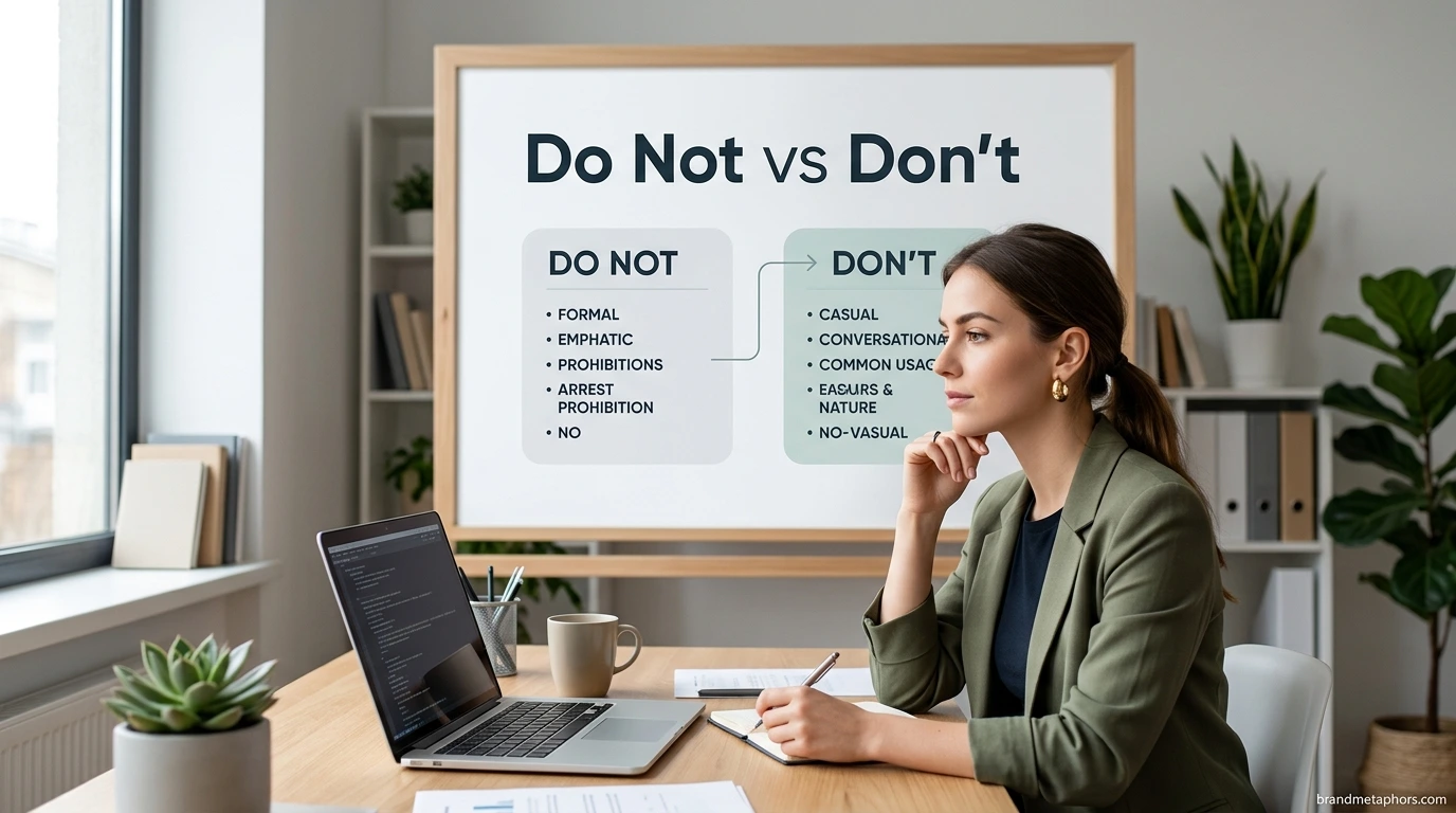 Do Not vs Don’t