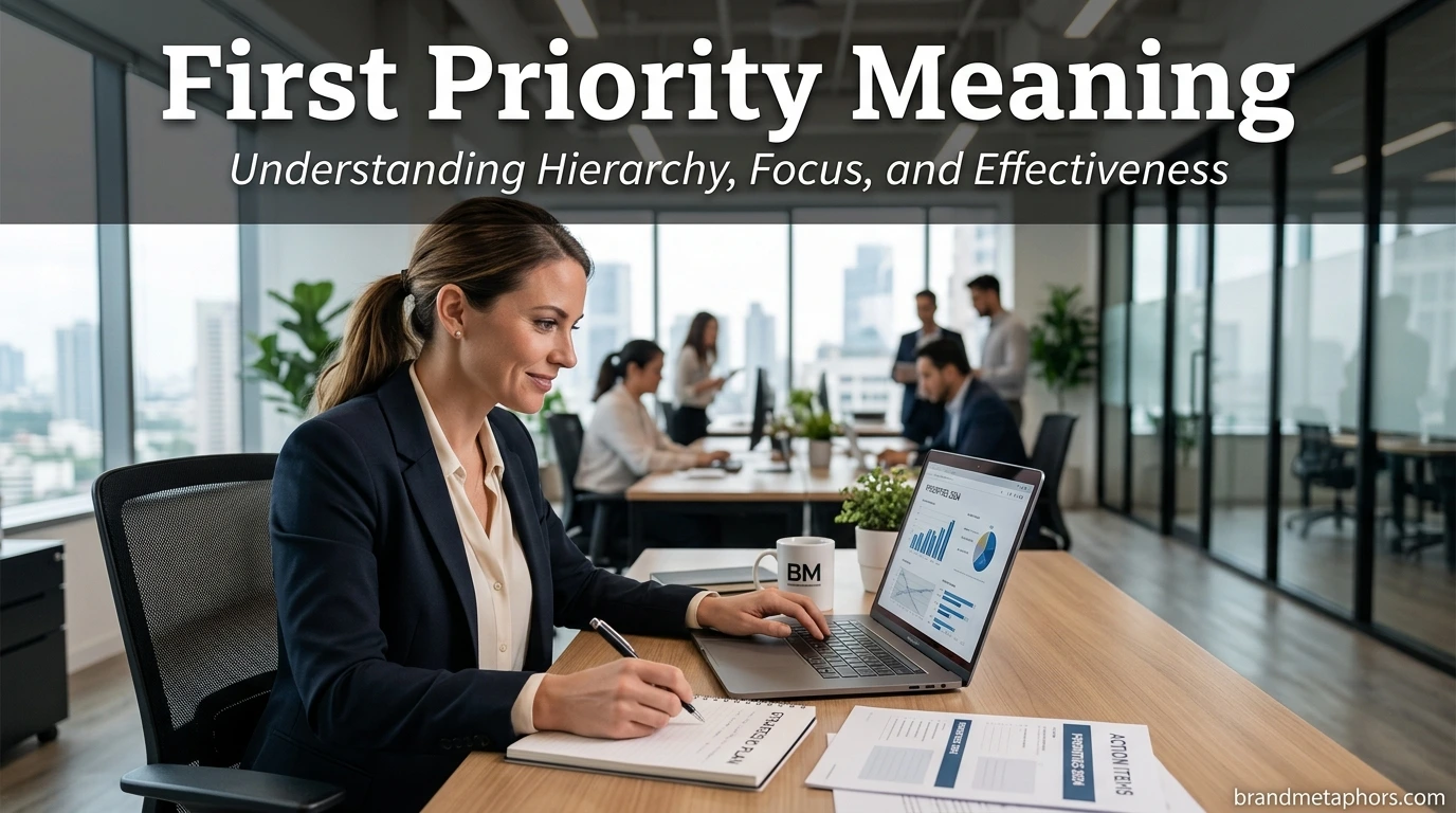 First Priority Meaning