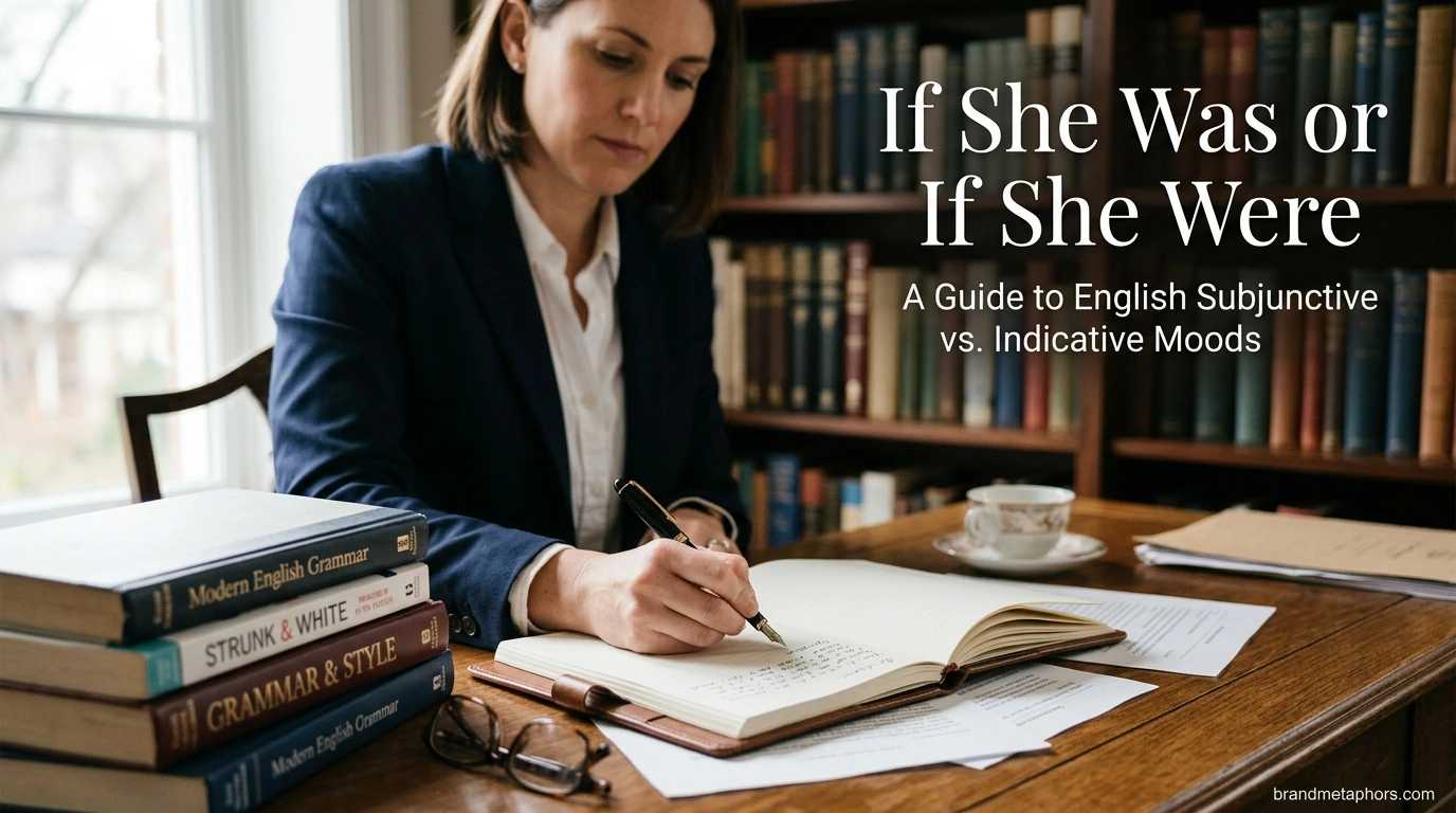 If She Was or If She Were