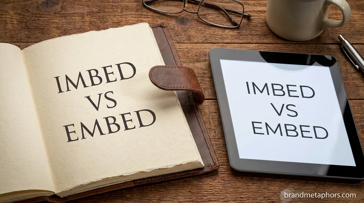 Imbed vs Embed