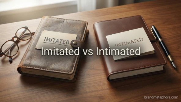 Imitated vs Intimated