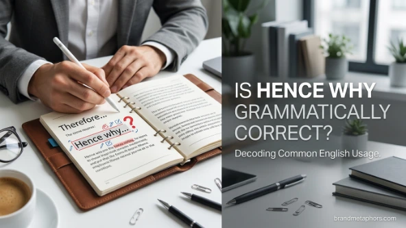 Is Hence Why Grammatically Correct