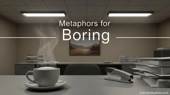 Metaphors for Boring