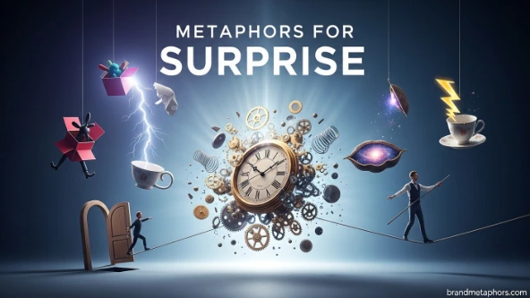 Metaphors for Surprise