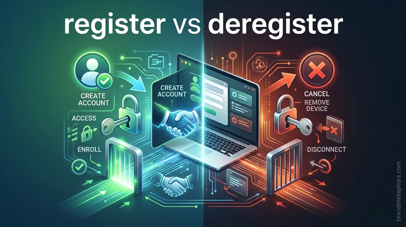 nregister vs deregister