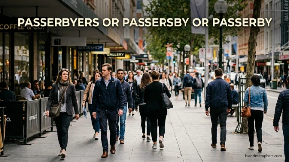 Passerbyers or Passersby or Passerby