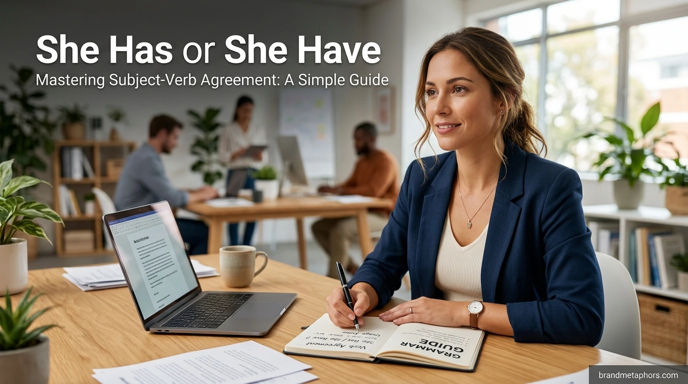 She Has or She Have