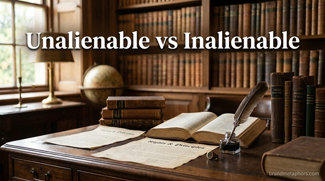 Unalienable vs Inalienable