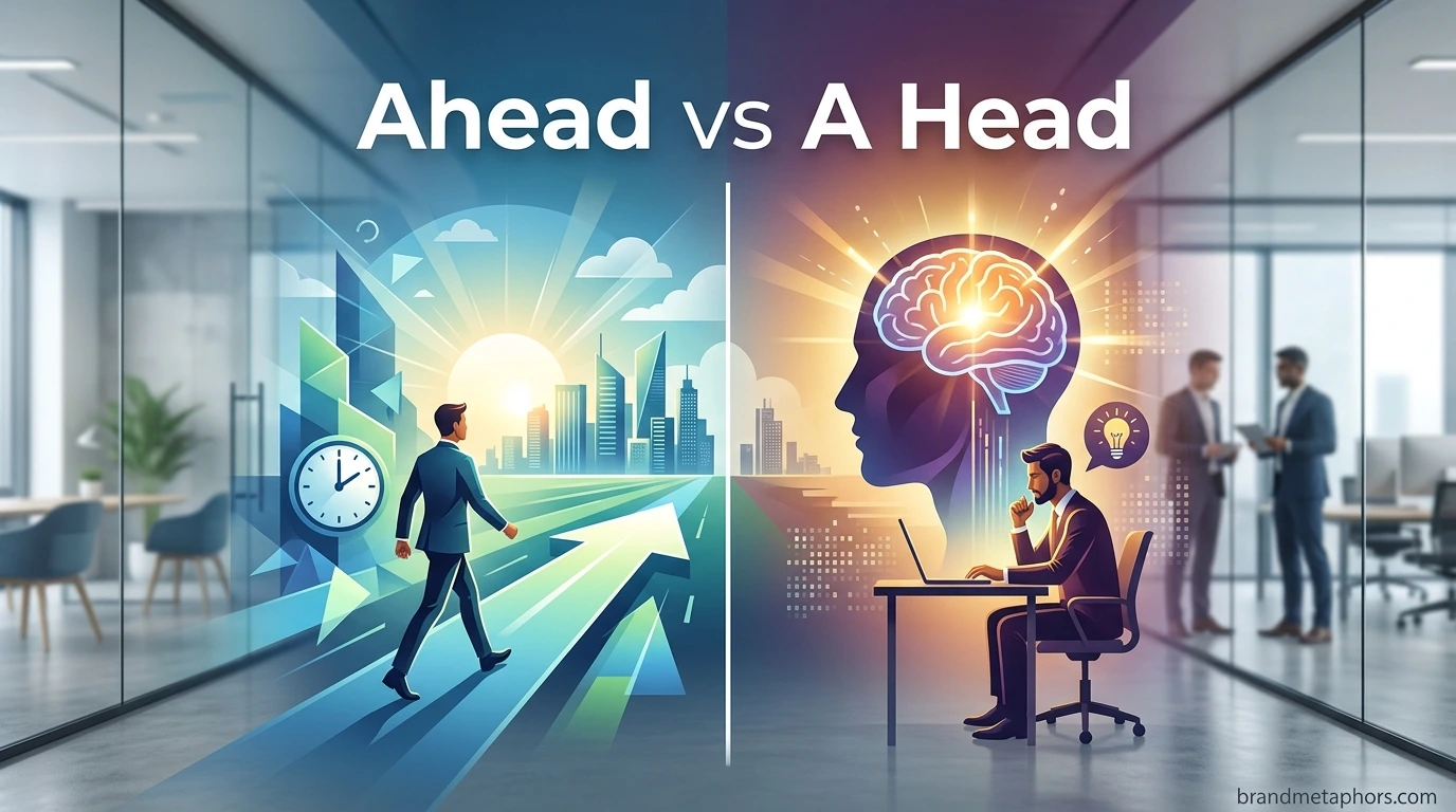 Ahead vs A Head