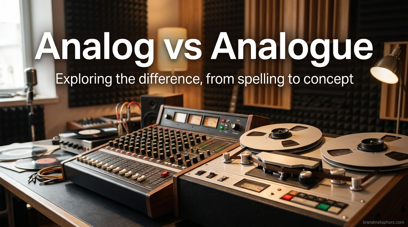 Analog vs Analogue
