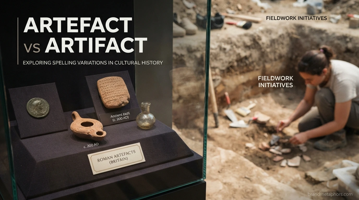 Artefact vs Artifact