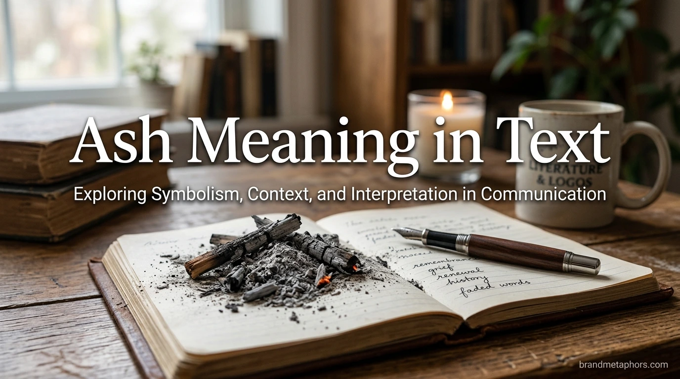 Ash Meaning in Text