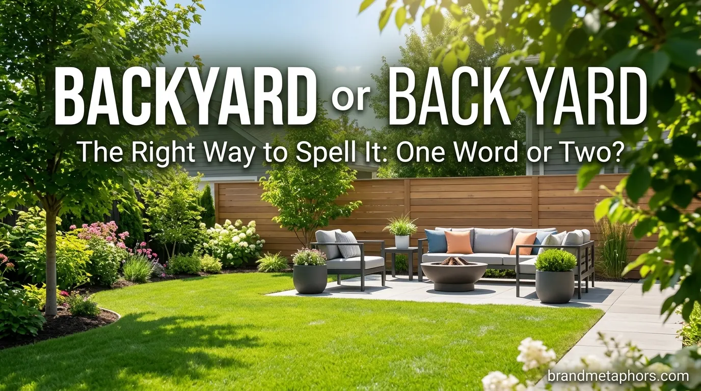 Backyard or Back Yard